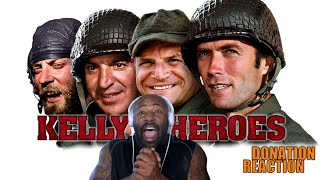 KELLY HEROES 1970  MOVIE REACTION FIRST TIME WATCHING WHY IS HE SO RECKLESS [upl. by Yelsha550]