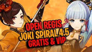 OPEN REGIS JOKI SPIRAL ABYSS  GENSHIN IMPACT [upl. by Odlaniger]