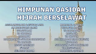 HIMPUNAN QASIDAH TERBAIK  HIJRAH BERSELAWAT  WITH LYRICS AND TRANSLATIONS [upl. by Irak633]