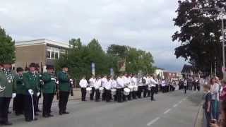 Schützenfest Bedburg Kaster Samstag 2015 [upl. by Hsotnas79]