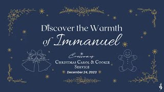 Crossway Christmas Caroling  Discover the Warmth of Immanuel [upl. by Mochun]