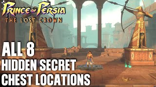 Prince of Persia The Lost Crown  ALL HIDDEN SECRET CHEST Solutions The Architect Side Quest [upl. by Nayt]