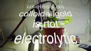 Colloidal Gold High Voltage Method [upl. by Rikki]