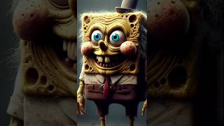 👴 SpongeBob Characters  Creepy OLD Edit spongebob spongebobsquarepants funny shorts [upl. by Sifan]