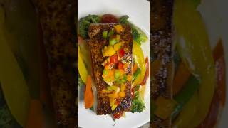 How To Make Garlic Butter Salmon With Vegetables [upl. by Sneed901]