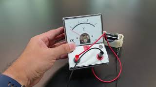 Wrong connection to the terminals of ammeter or voltmeter [upl. by Eittam]