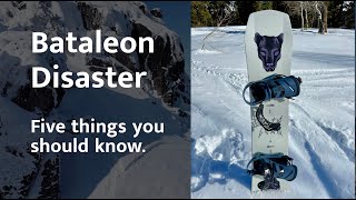 Bataleon Disaster Review Five Things You Should Know [upl. by Auof]