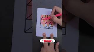 Easy 3d drawing shorts drawing fypシ゚viral [upl. by Arte]