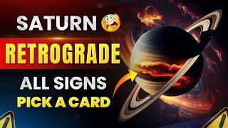 🧿Saturn 🪐 RETROGRADE what u need to know URGENTLY ☠️🫂😱ALL SIGNS ☢️ PICKACARD 🔱JAY MA KALI 🔱 [upl. by Nitaf]