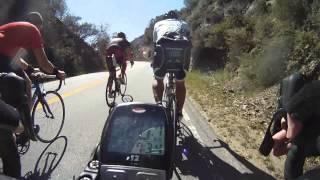 Road Cycling in California  Azusa Canyon on a Clear Day  GoProHD [upl. by Odirfliw]