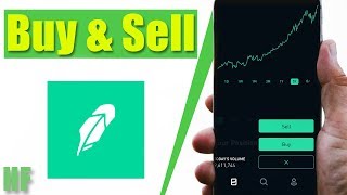 How to Buy and Sell Stocks on Robinhood Beginner App Tutorial [upl. by Aryahay]