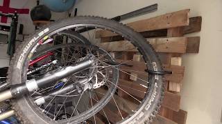 HOW TO DIY Multiple Bike Storage System For Under 15 [upl. by Lorrad340]