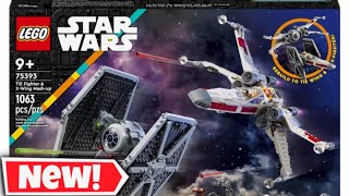 LEGO Star Wars 75393 TIE Fighter amp XWing LEAKED Set [upl. by Names284]