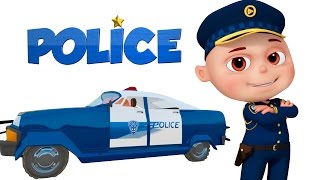 Zool Babies As Police  Police Chase Thief  Zool Babies Cartoon Animation [upl. by Tchao614]