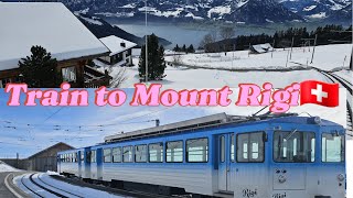 Train To Mount Rigi Switzerland🇨🇭 [upl. by Ingham]