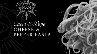 Cacio e Pepe  POV Chef [upl. by Ecinnaj]