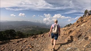 2024 Hiking the Artemis Nature Trail in October Troodos Mountains Cyprus [upl. by Viradis]