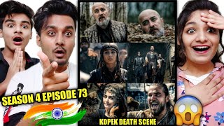 Ertugrul Ghazi Urdu Season 4 Episode 73  Sadettin Kopek Death Scene  Noyan Sister Entry Episode [upl. by Gerianna177]