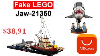 Fake Lego Jaws21350 from Aliexpress [upl. by Zahara463]