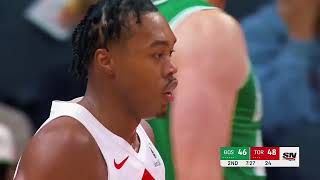 Scottie Barnes Highlights  Raptors vs Celtics [upl. by Schnorr136]