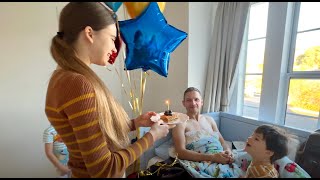 Karolina Protsenko Surprises Her Sick Dad [upl. by Urbano71]