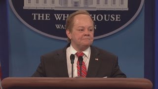 SNL skewers Spicer and Trump in seasons penultimate episode [upl. by Merc]