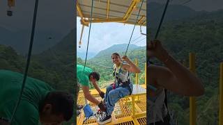 Jumpin Heights Rishikesh bungee bungeejumping jumping adventure trending viral bungy shorts [upl. by Acinoj709]