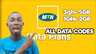 MTN GH cheap data bundles   2gh4GB  Data bundle codes [upl. by Tom]