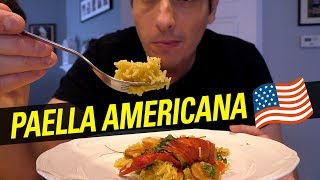 PAELLA AMERICANA Cucinare in 5 minuti con la pentola a pressione elettrica [upl. by Darrill663]