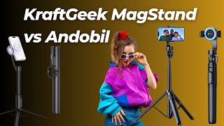 Review  KraftGeek MagStand vs Andobil MagSafe Stand [upl. by Nali]