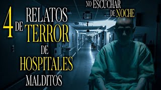 4 relatos de terror de hospitales y fantasmas [upl. by Malet]