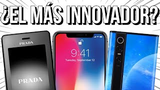 LOS SMARTPHONES MÁS INNOVADORES DE LA HISTORIA  Tecnoker [upl. by Nylra]