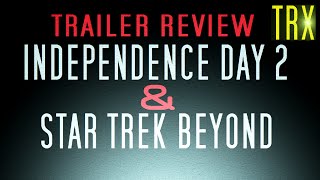 INDEPENDENCE DAY 2 amp STAR TREK BEYOND  TRAILER REVIEW  RANDOM SHIT 41 [upl. by Corbie]