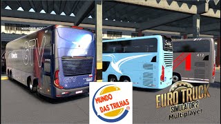 ETS2 SERVIDOR 128 PLAYERS COMBOIO MAPA RBR [upl. by Aiek]