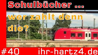 Schulbücher wer zahlt denn die  ihrhartz4de 40 [upl. by Anilehcim928]