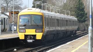 Trains at Rainham Kent Station  12032023 [upl. by Zacek]