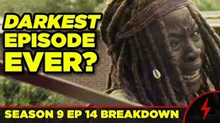 WALKING DEAD 9x14 Breakdown Darkest Episode SCARS EXPLAINED [upl. by Mandi]