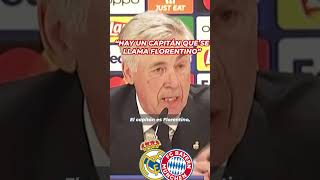 ANCELOTTI quotHay un capitán y se llama FLORENTINO PÉREZquot  Real Madrid 2  1 Bayern [upl. by Adnalue]