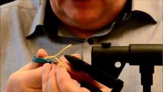 Tying a Daddy Long Legs crane fly [upl. by Ellened]