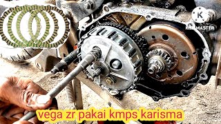 Vega zr pakai kampas kopling honda kharisma tenaga makin menggigit [upl. by Enois]