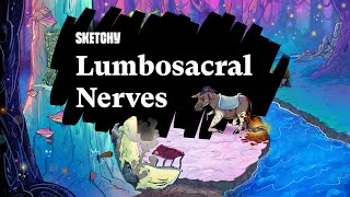 Exploring Lumbosacral Nerves amp Radiculopathy Types Part 1  Sketchy Medical [upl. by Cutler]