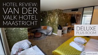 HOTEL REVIEW  Van der Valk Hotel Maastricht  Deluxe Plus Room 4K UHD [upl. by Aisnetroh]