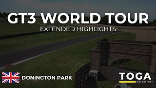 HIGHLIGHTS  GT WORLD TOUR SEASON 4  DONINGTON PARK [upl. by Ayk27]