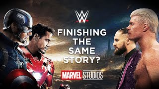 Is WWE finishing the Marvel Cinematic Universe’s story [upl. by Orelle]