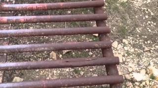 What is a Cattle Guard or Cattle Gate or Cattle Grid  Barbed Wire  Rick Gore Horsemanship [upl. by Eaner]