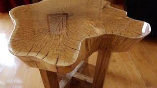 How to make a beautiful slab table [upl. by Yellat]