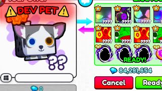 I Traded 11 DEV PET for THIS in Pet Simulator 99 AGAIN Part 2 [upl. by Nylyak]