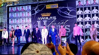 MANILAS FINEST HUNKS 2024 ● 9th Elimination Part 24 Forwal Attire ● Isetann Mall Manila [upl. by Arteid]