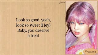 BLACKPINK  Ice Cream with Selena Gomez Easy Lyrics [upl. by Lledniuq]