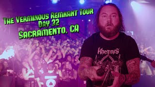 The Black Dahlia Murder  Verminous Remnant Tour  Day 32  Sacramento CA [upl. by Rosalie]